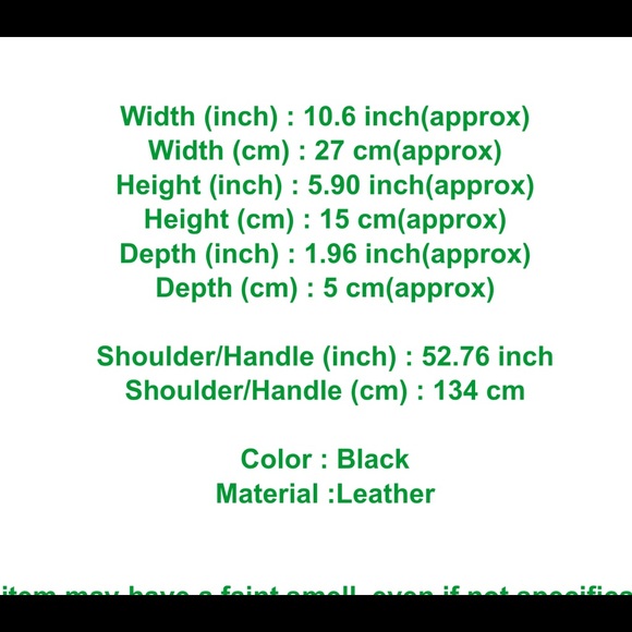 ♥️🥰100% Authentic Tory Burch Black Leather Crossbody Bag - Picture 14 of 14